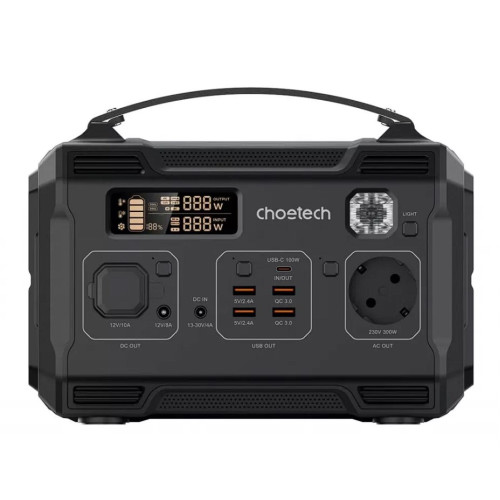 Купить Зарядная станция  Choetech Portable Power Station 300W (BS002) в Киеве - фото №1